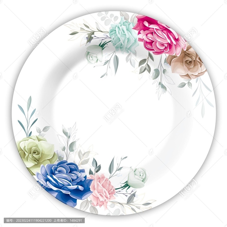 餐具花面