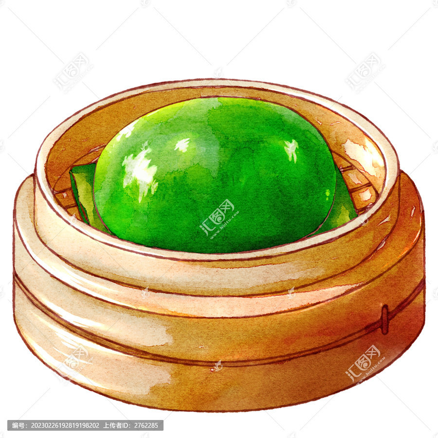 清明節(jié)蒸籠青團