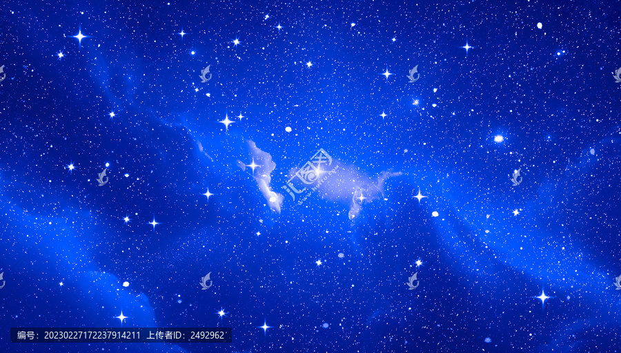 藍色星空