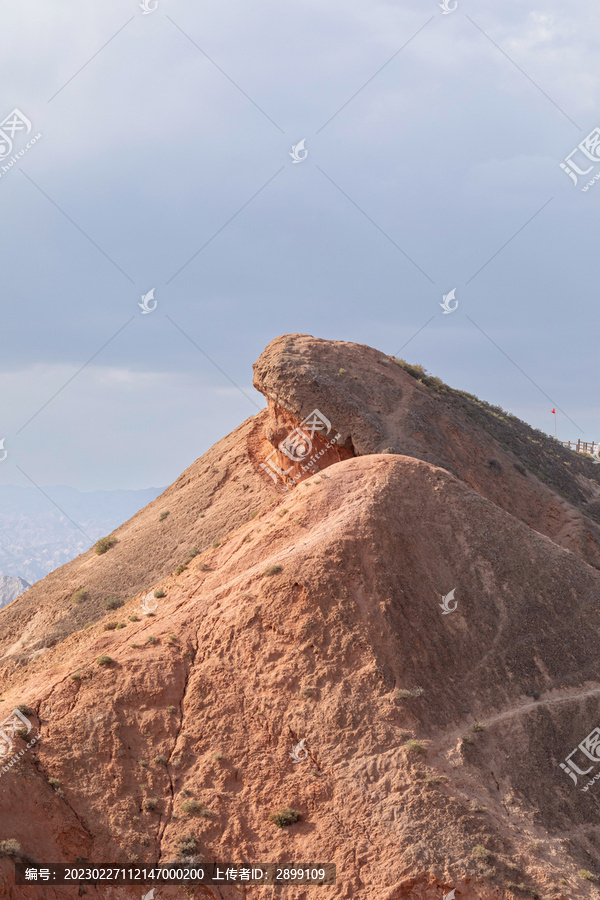 甘肃张掖七彩丹霞自然风景