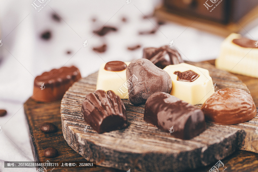 巧克力甜品美食素材