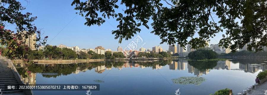 高端水景湖景房产楼书背景