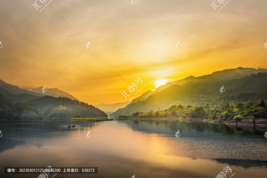 永泰大樟溪日出