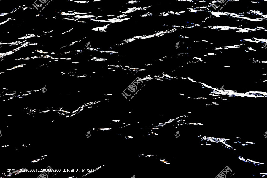 黑白抽象水纹理