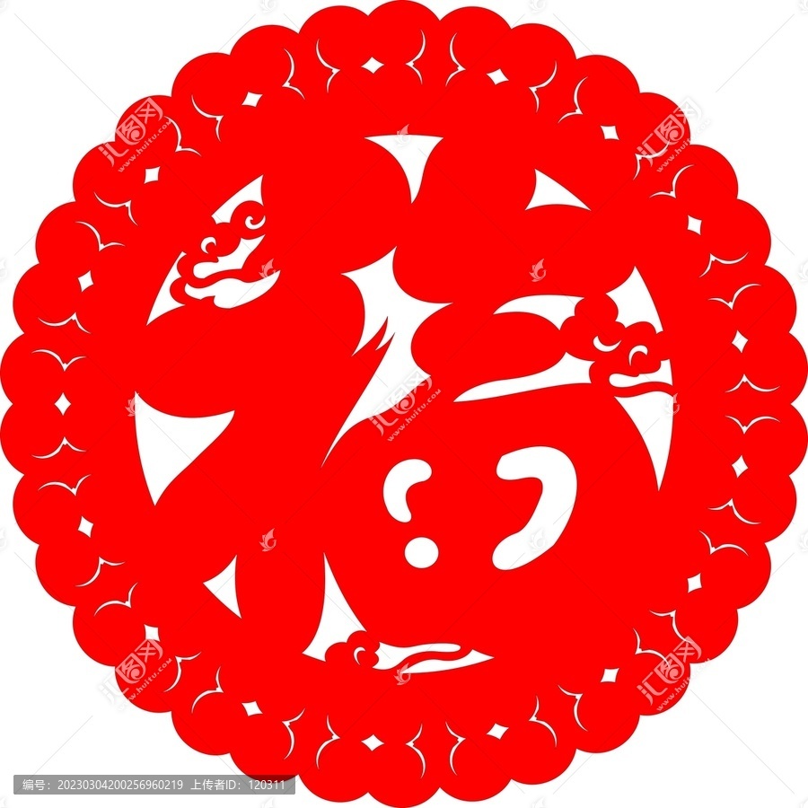 福字門貼