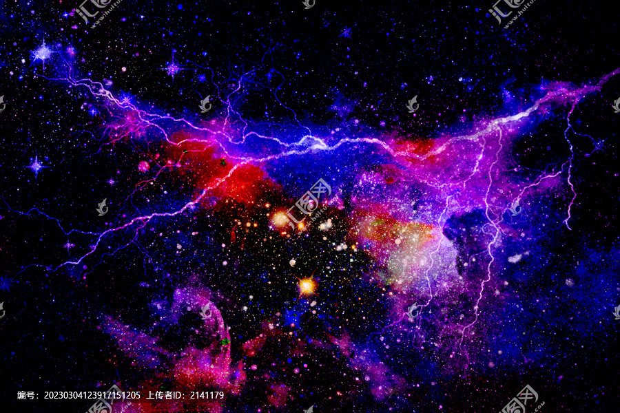 炫彩星空科技星空