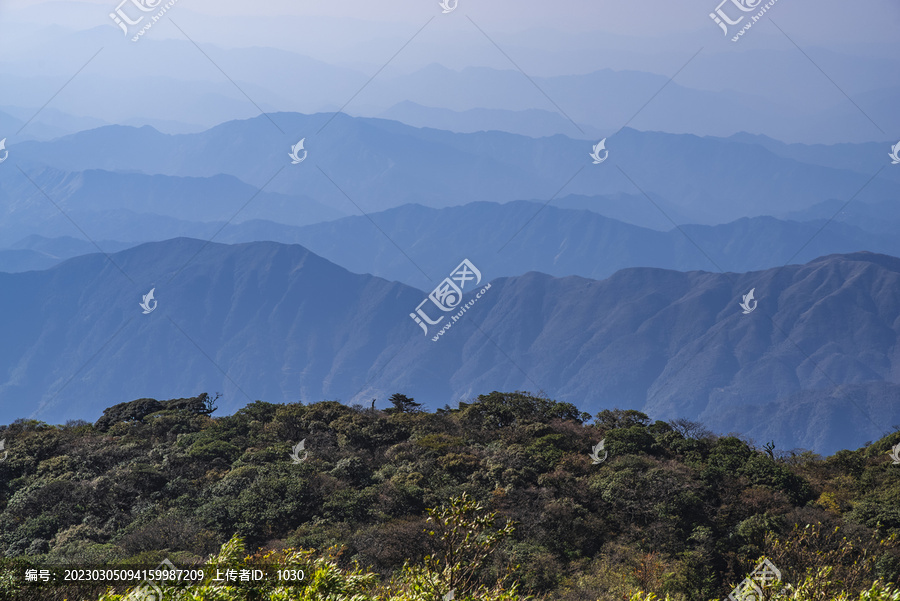 远山群山风景