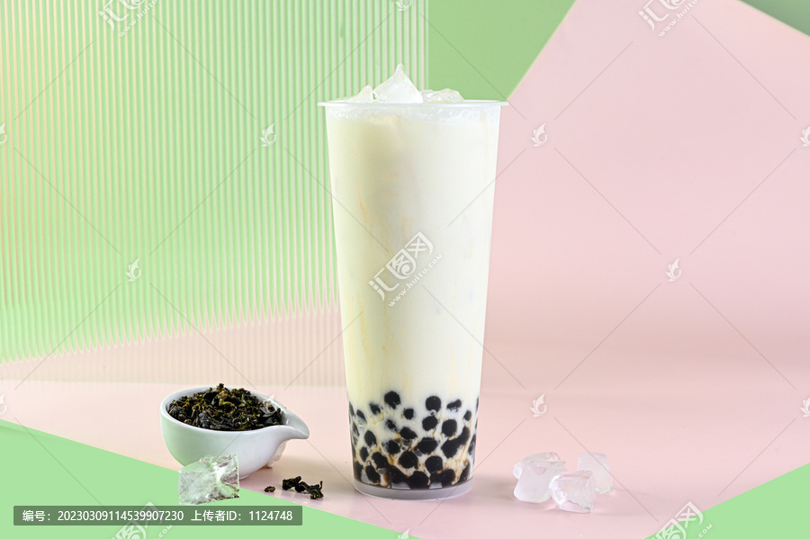 山茶花牛乳茶