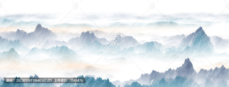 新中式山水畫