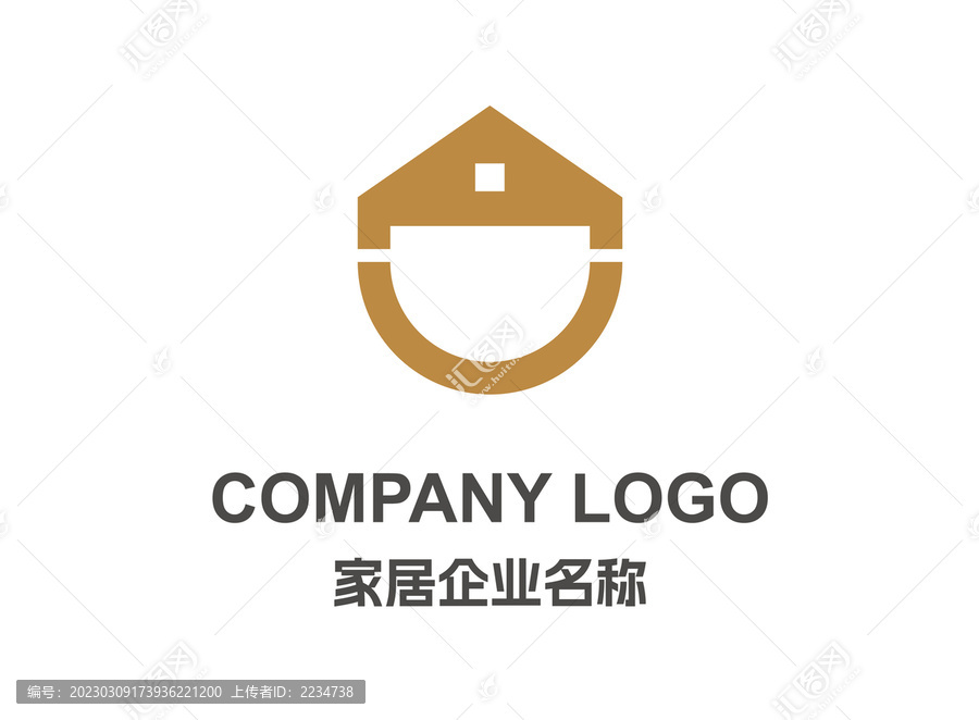 家居企业logo
