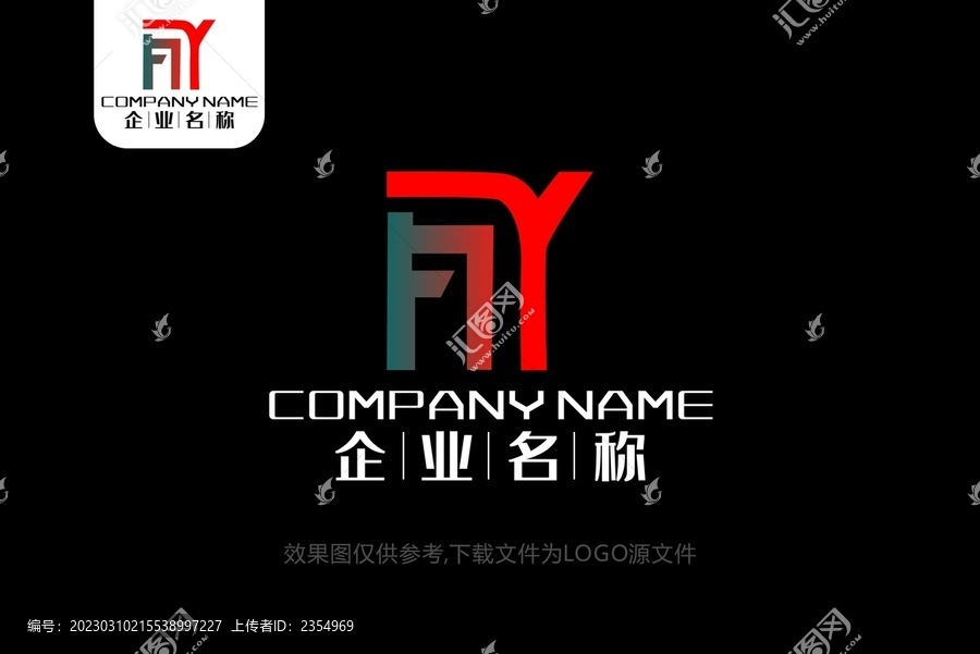 FY标志FY字母logo