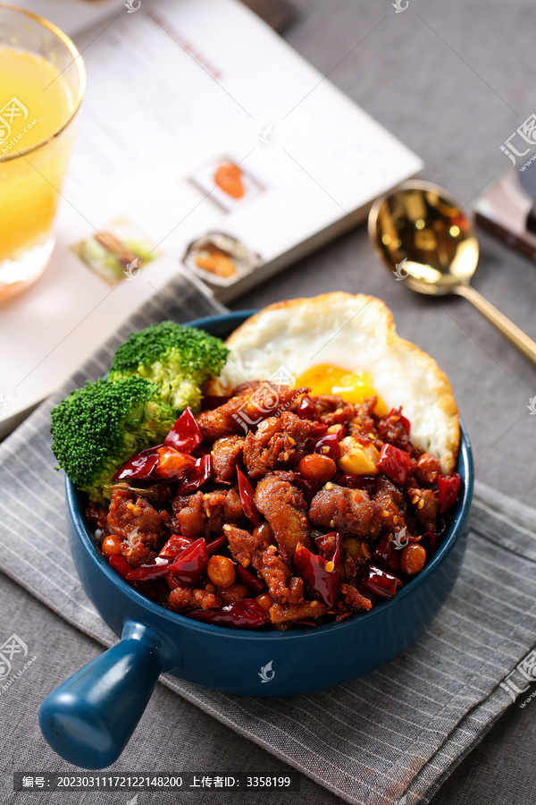 台式香辣鸡肉饭