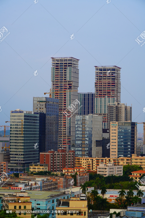 城市建设发展深圳宝龙高楼