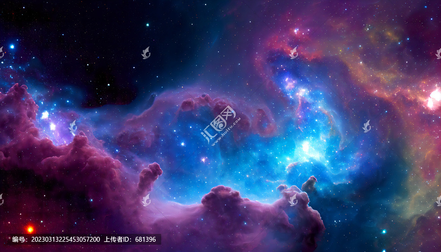 美麗的星空宇宙星空