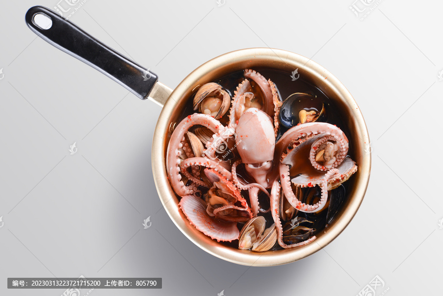 韩式海鲜锅