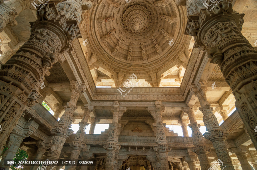 印度焦特普尔千柱神庙