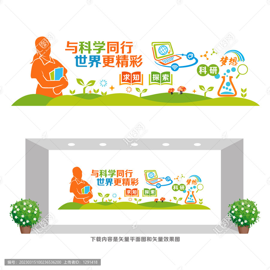 科學(xué)教育文化墻