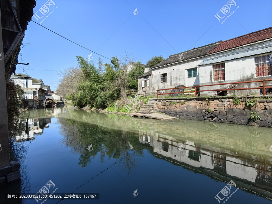 中国传统古村落路仲村