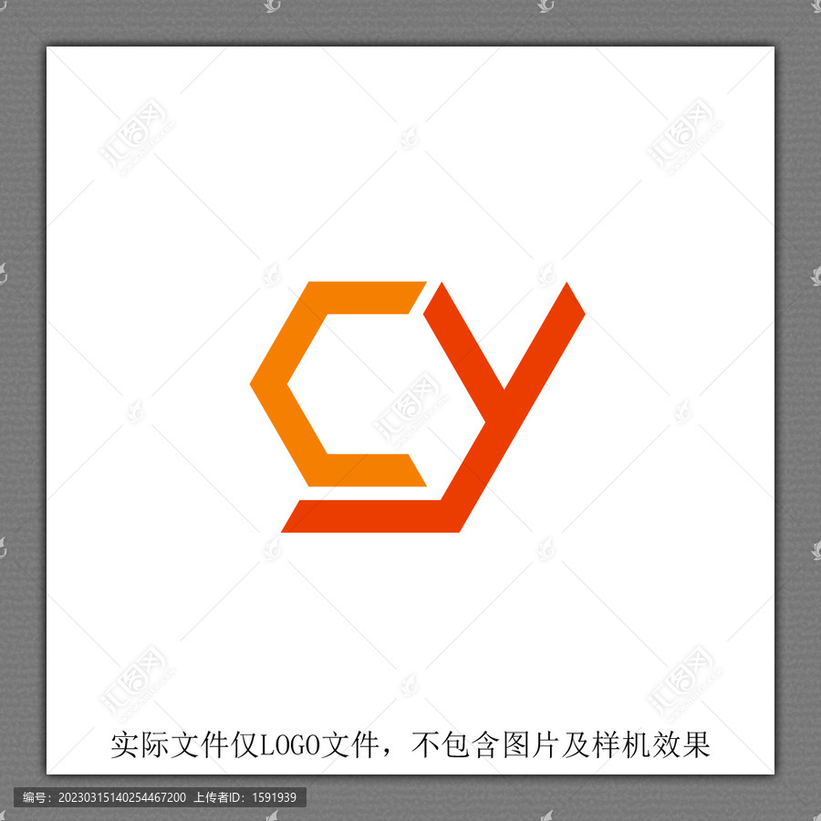 CY字母LOGO設(shè)計(jì)