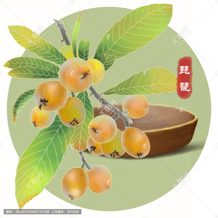 琵琶插畫