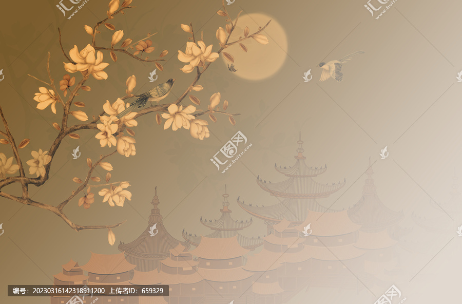 新中式花鳥