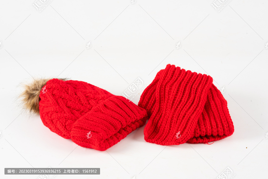 冬季保暖围巾帽子