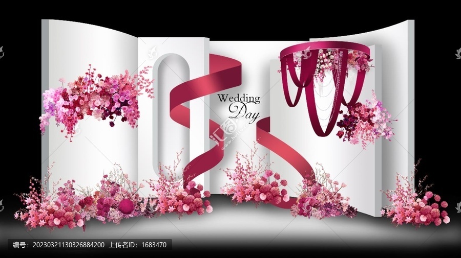 紅白婚禮效果圖