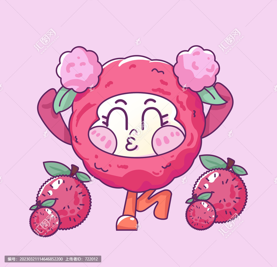 楊梅卡通形象