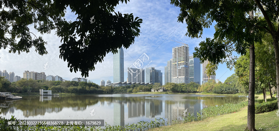 湖景别墅洋房豪宅背景大图