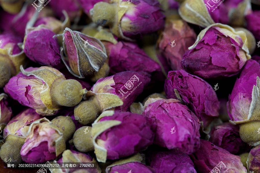 玫瑰花茶特写