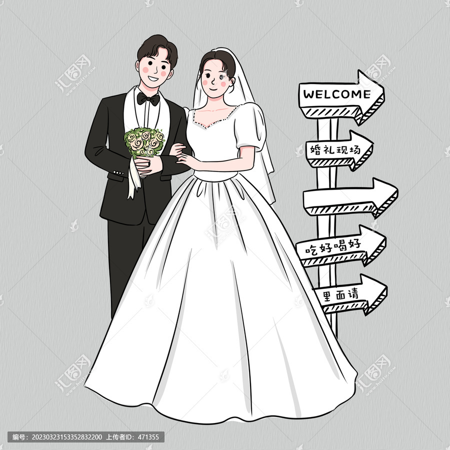 新人婚禮立牌