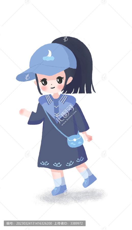 卡通女孩