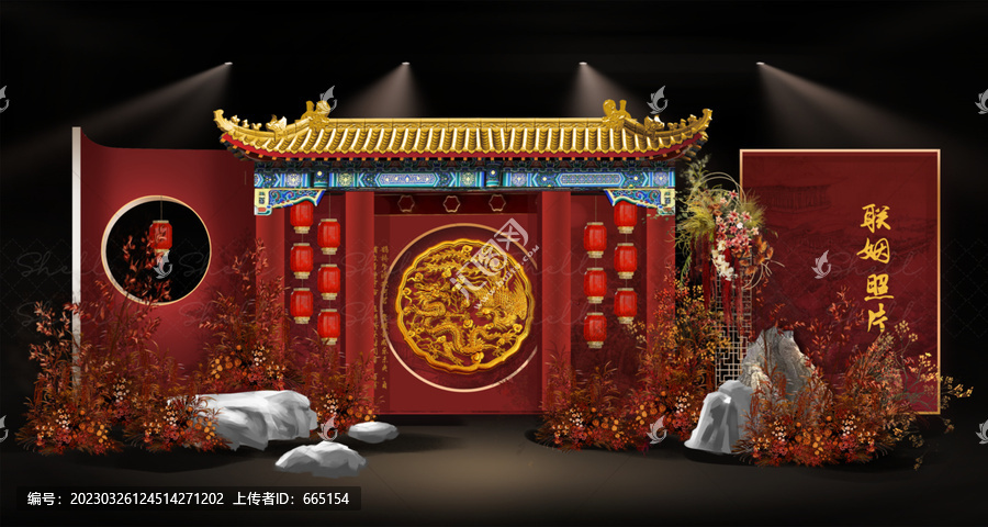 迎賓中式古典婚禮