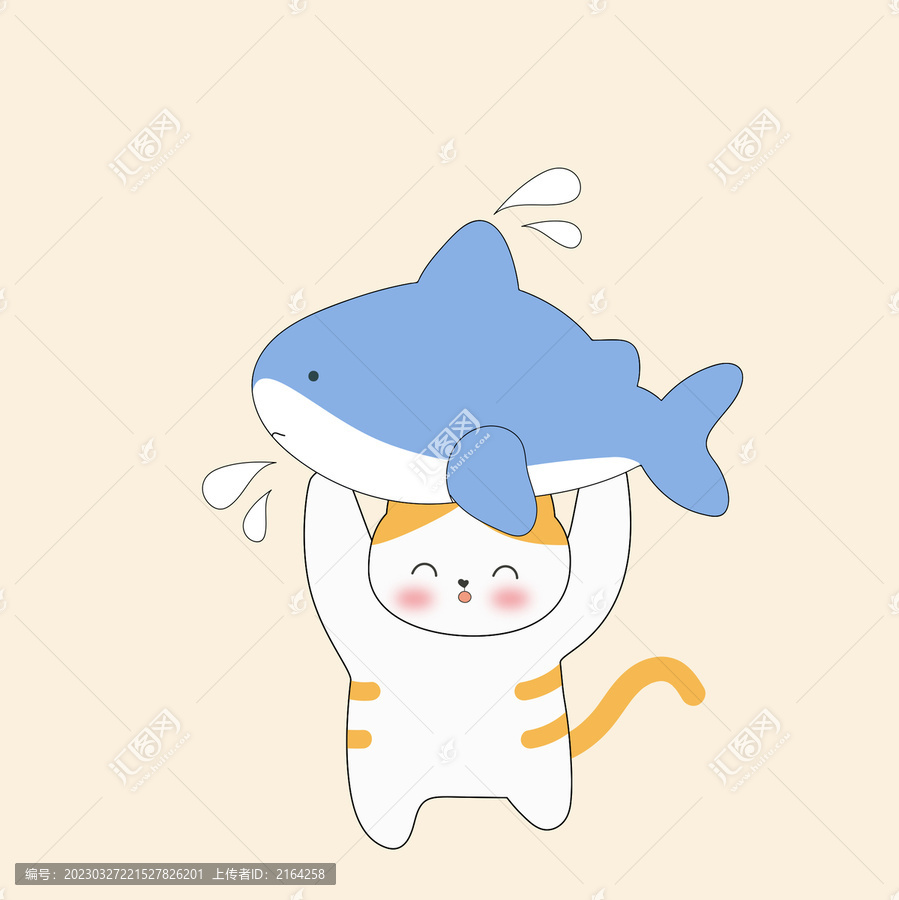 卡通小貓