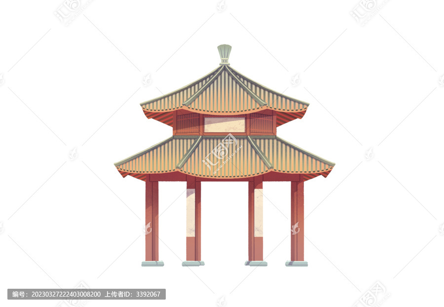 建筑古亭