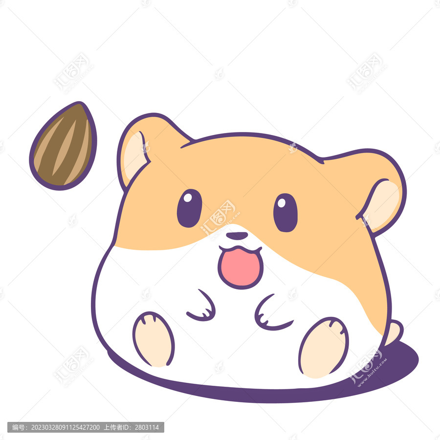 卡通小倉鼠