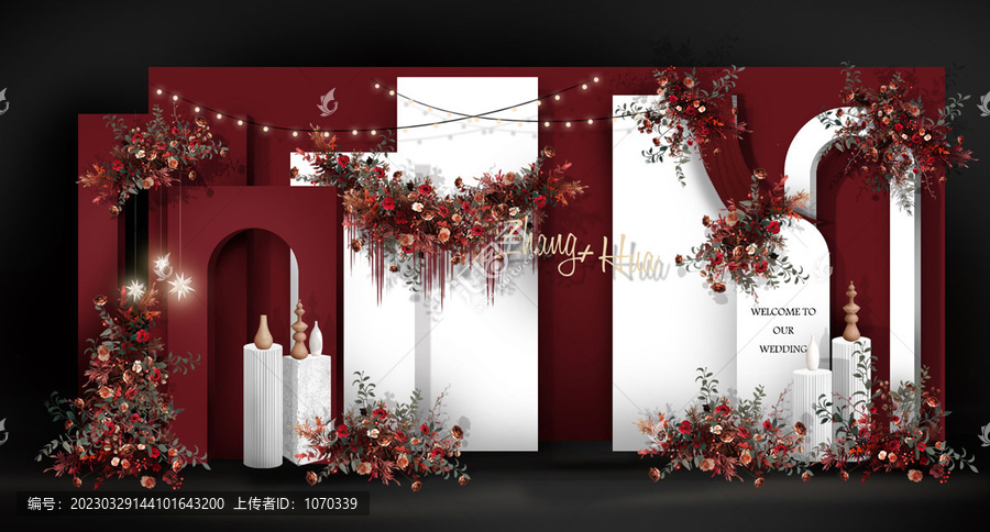 紅白色婚禮