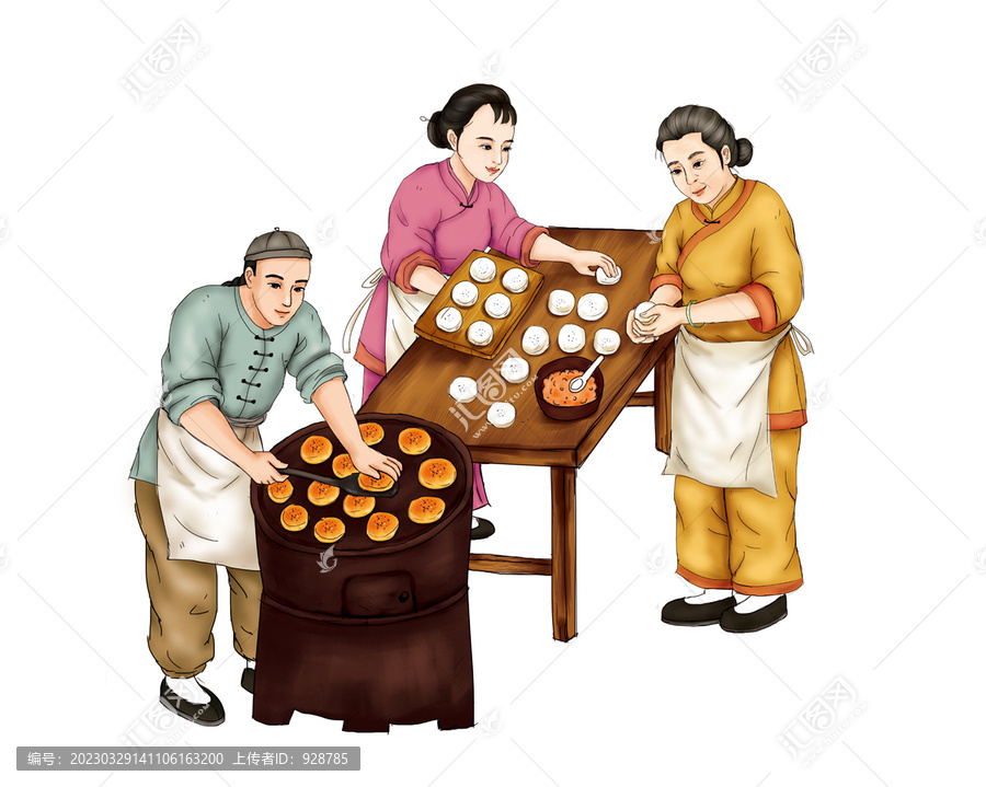 做餅