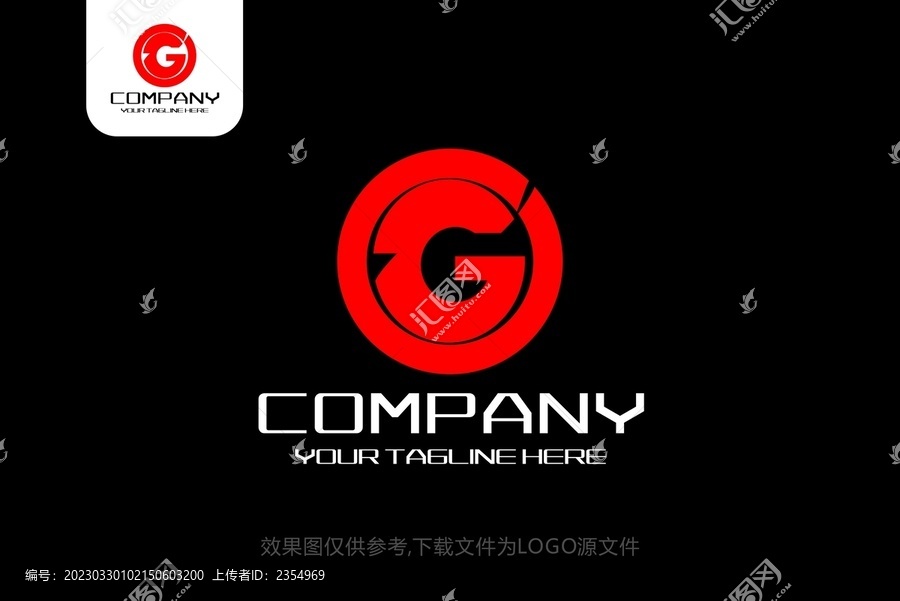 休閑娛樂英文GS字母logo