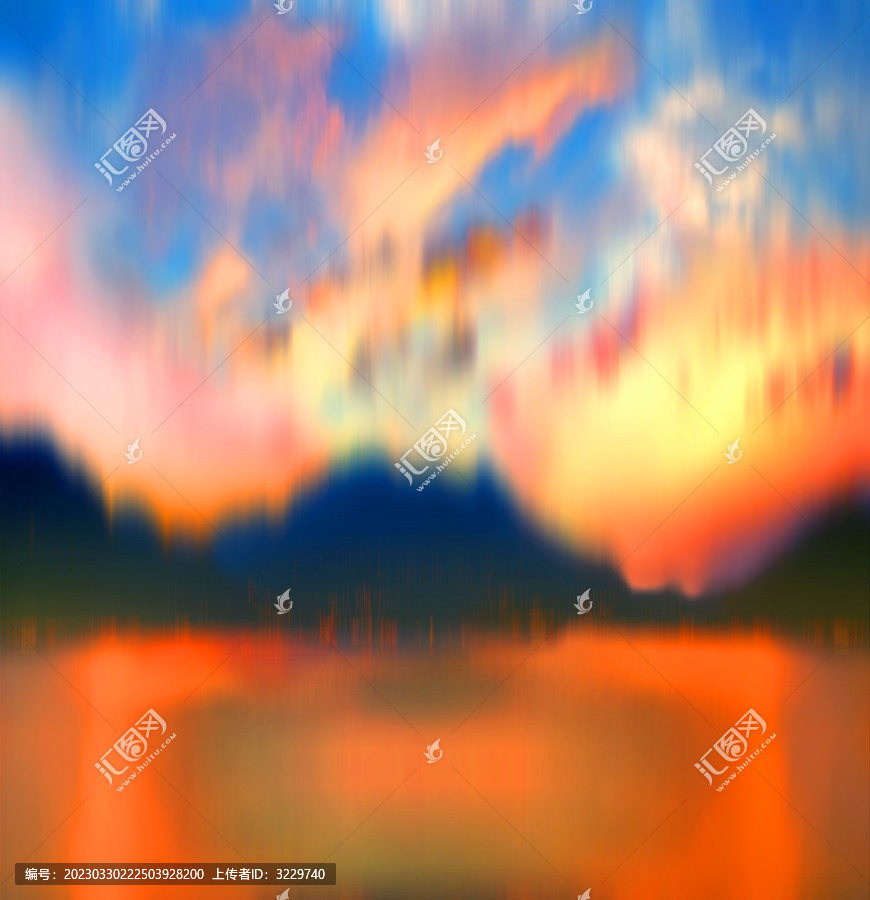 夕陽(yáng)涂鴉