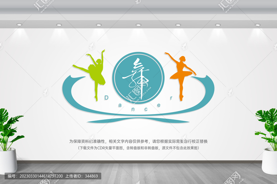舞蹈文化墻