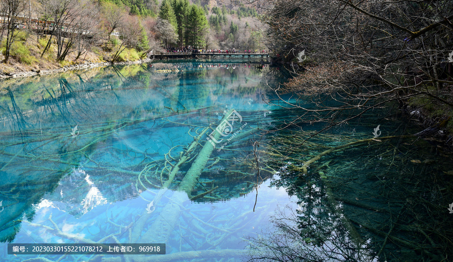 九寨沟的水