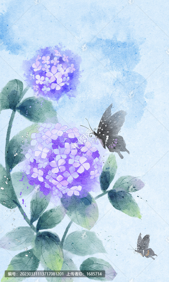 繡球花