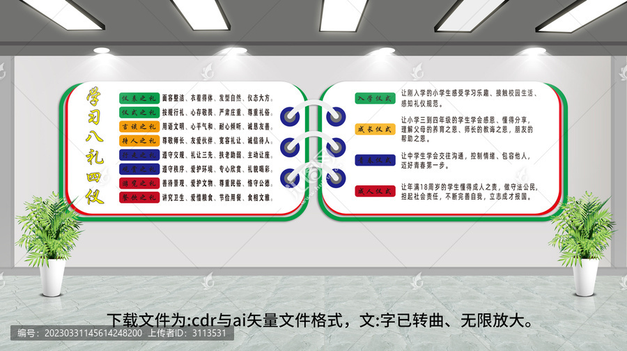 學(xué)習(xí)八禮四儀