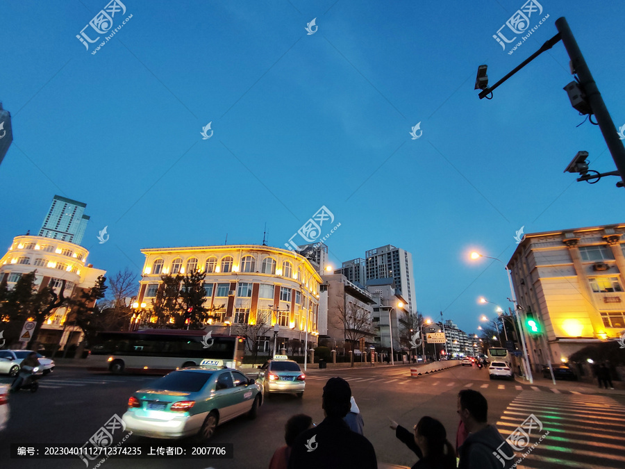 天津五大道夜景