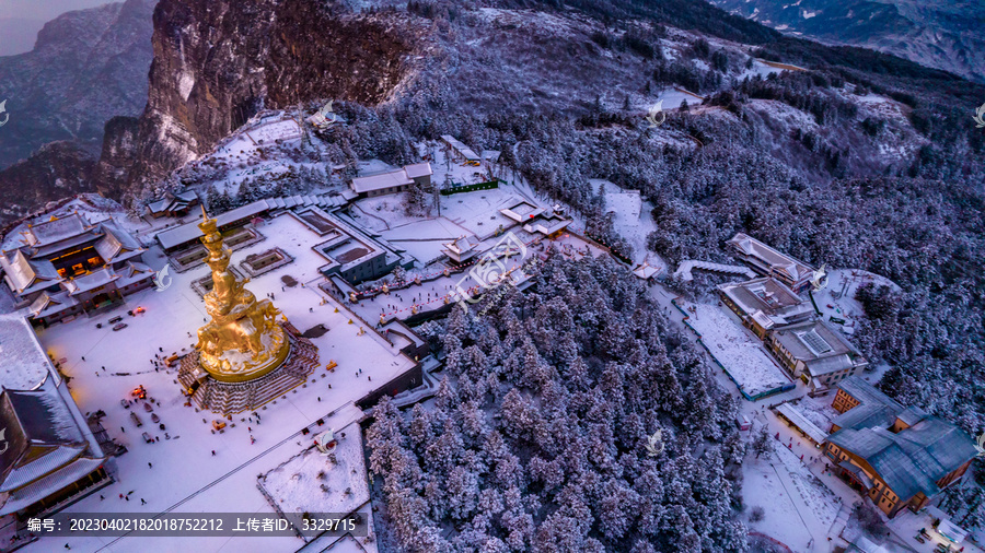 峨眉山风景