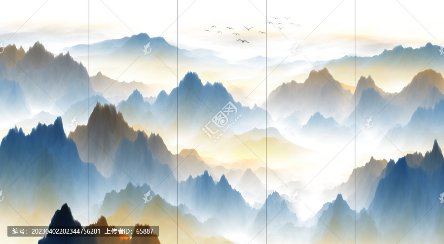 水墨山水畫