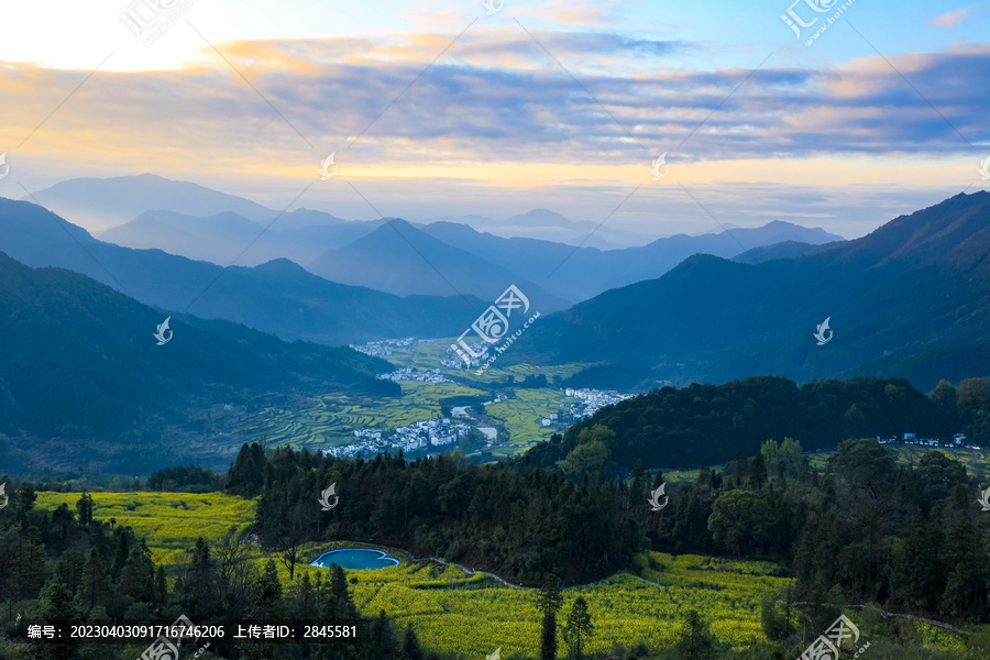 江岭梯田风景