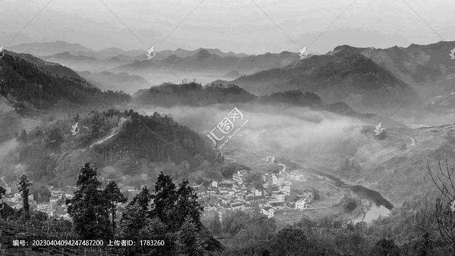 水墨山水