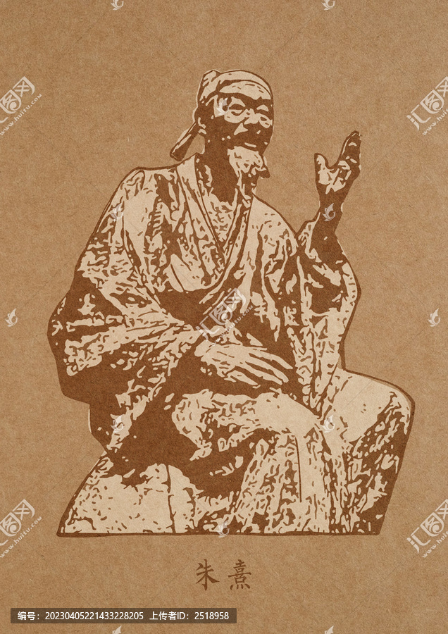 朱熹人物畫像
